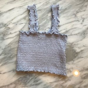 Cute Light Blue Summer Crop Top🩵🩵